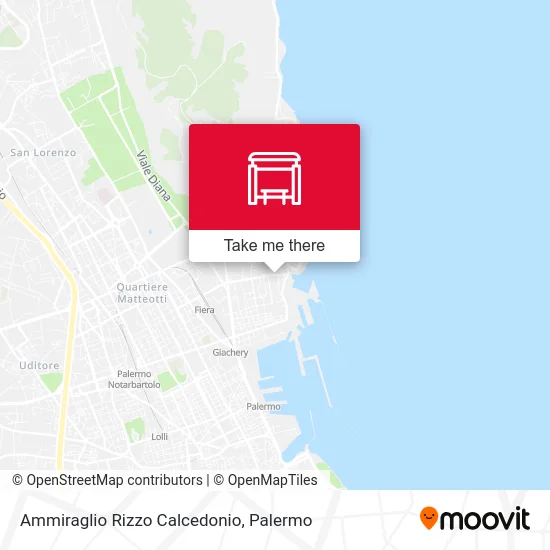 Ammiraglio Rizzo Calcedonio map