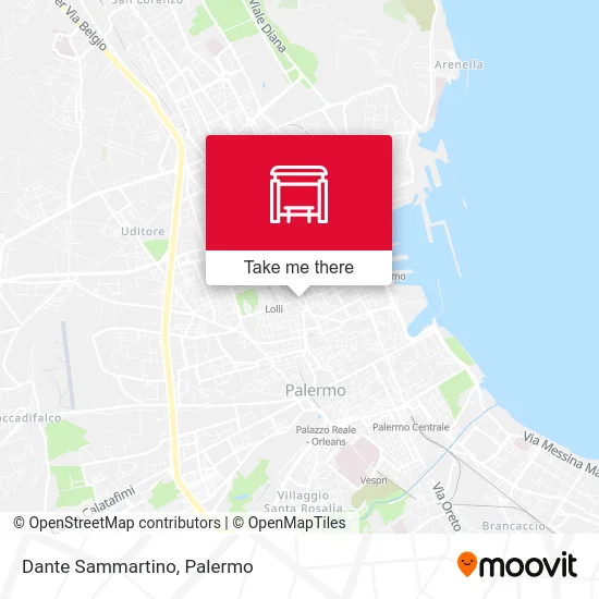 Dante Sammartino map