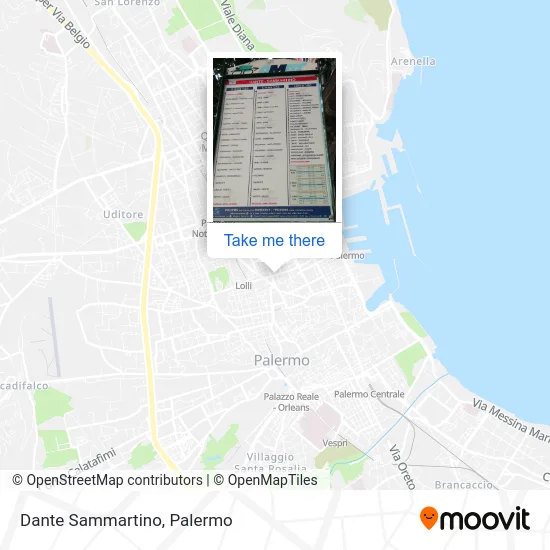 Dante Sammartino map