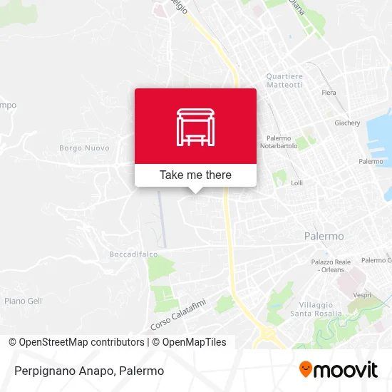 Perpignano Anapo map