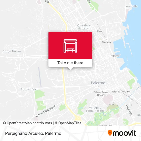 Perpignano Arculeo map