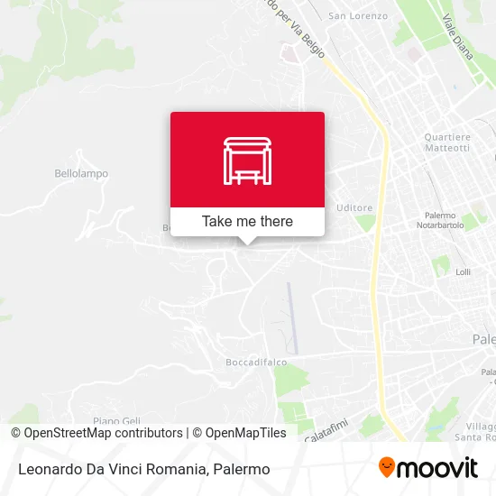 Leonardo Da Vinci Romania map