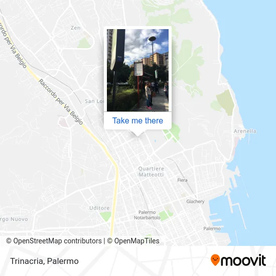 Trinacria map