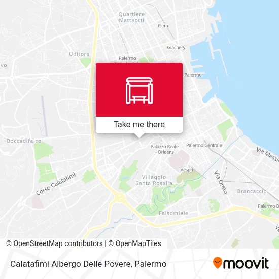 Calatafimi Poor People's Hotel map