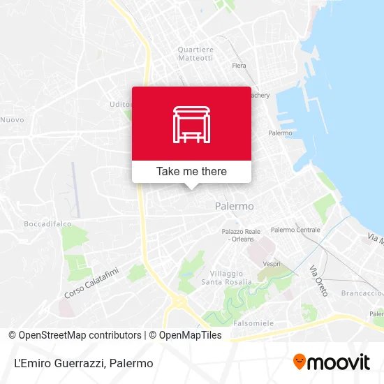 L'Emiro Guerrazzi map