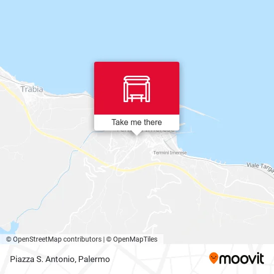 Piazza S. Antonio map