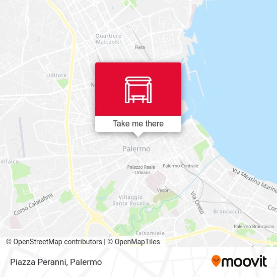 Piazza Peranni map