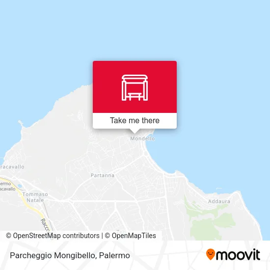 Parcheggio Mongibello map