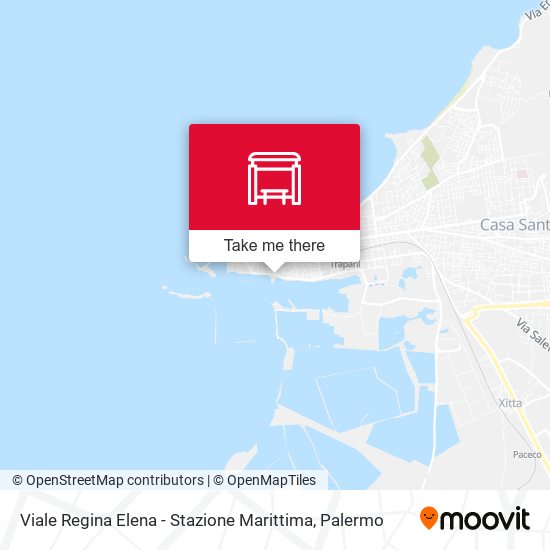 Viale Regina Elena - Stazione Marittima map