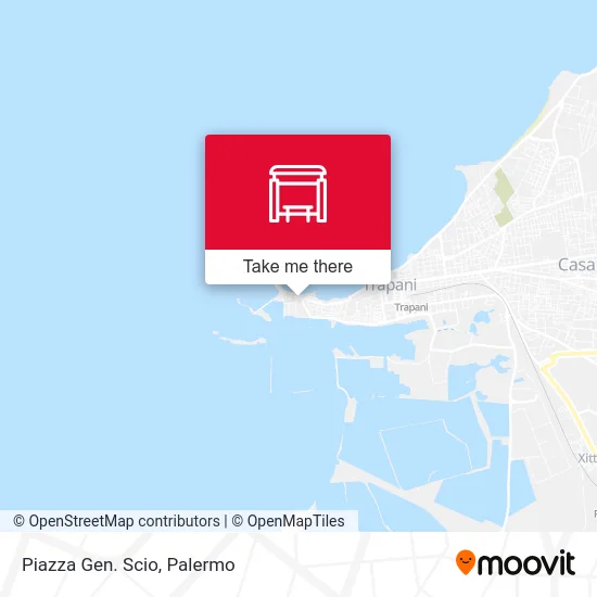 Piazza Gen. Scio map