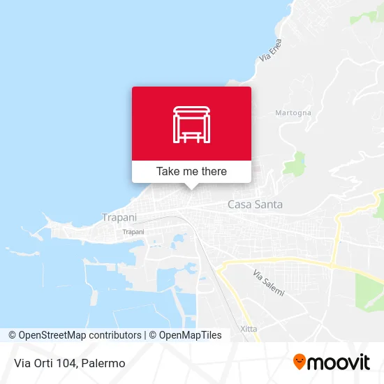 Orti Street 104 map
