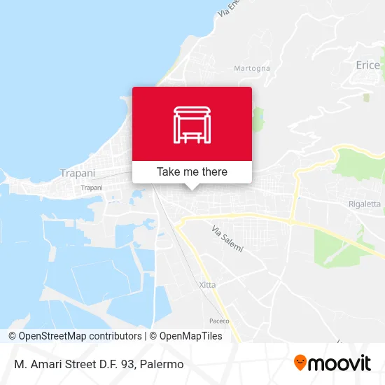 M. Amari Street D.F. 93 map