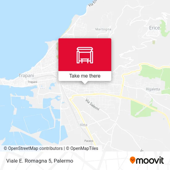 Emilia Romagna Avenue 5 map