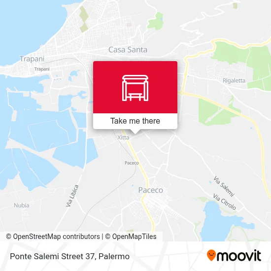Ponte Salemi Street 37 map