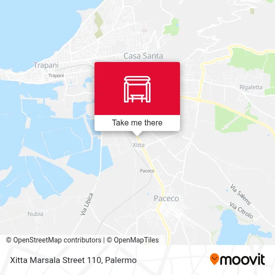 Xitta Marsala Street 110 map