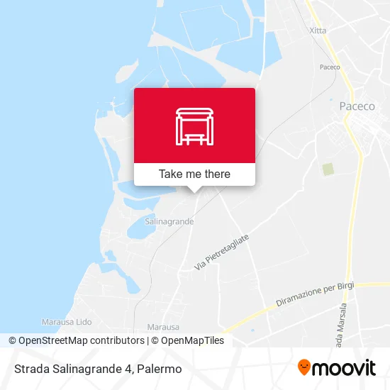 Strada Salinagrande 4 map