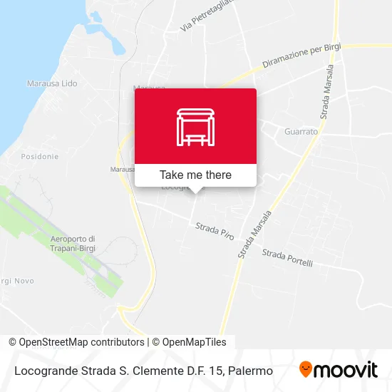 Locogrande Street St. Clemente D.F. 15 map