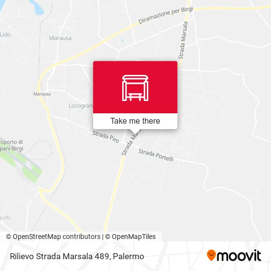 Rilievo Strada Marsala 489 map