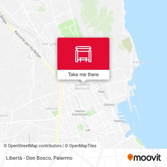 Liberty - Don Bosco map