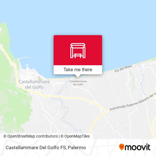 Castellammare Del Golfo FS map