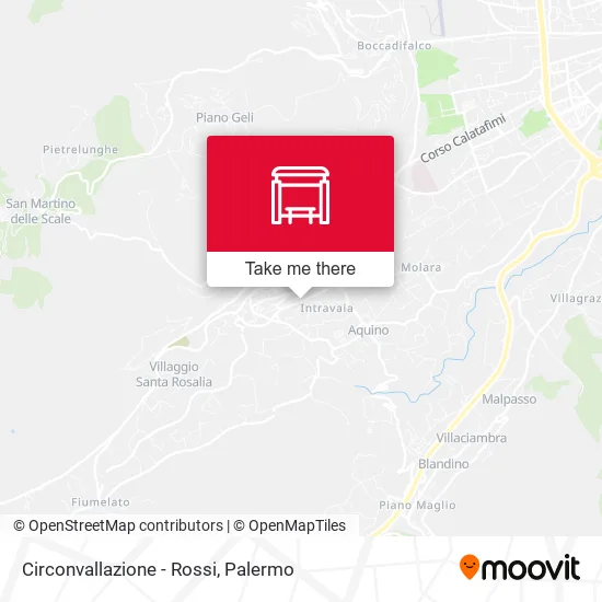 Circonvallazione - Rossi map