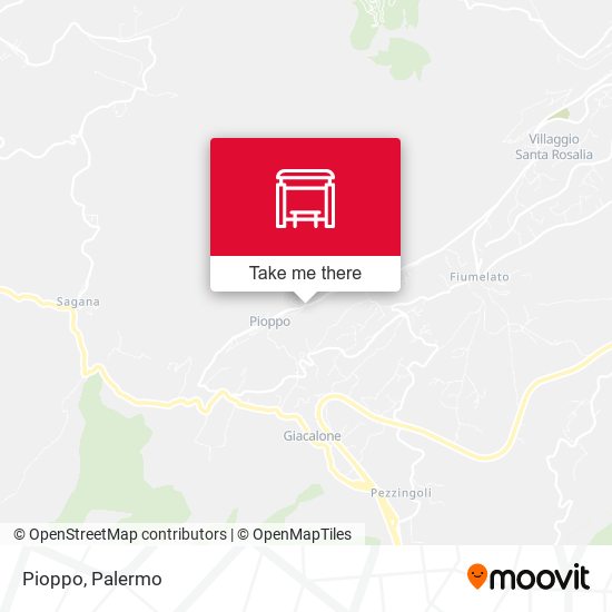 Pioppo map