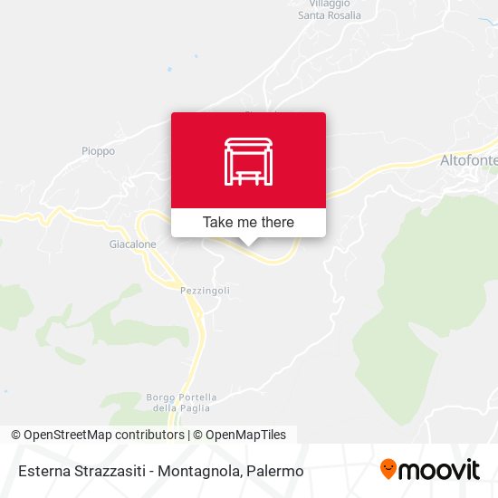Esterna Strazzasiti - Montagnola map