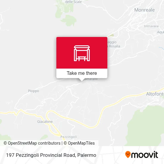 197 Pezzingoli Provincial Road map