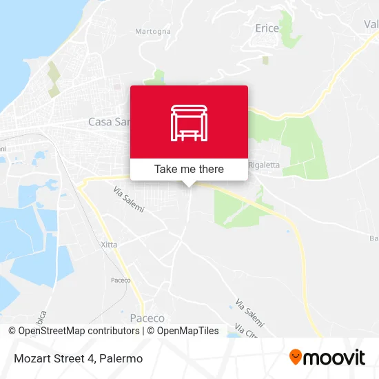 Mozart Street 4 map