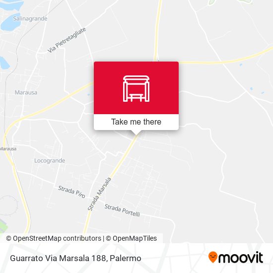 Guarrato Via Marsala 188 map