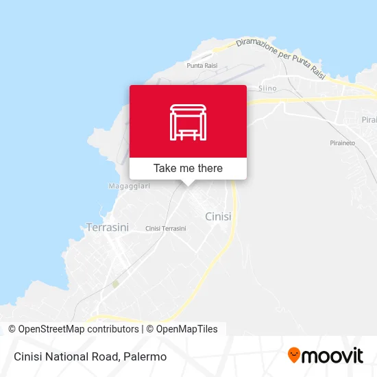 Cinisi National Road map