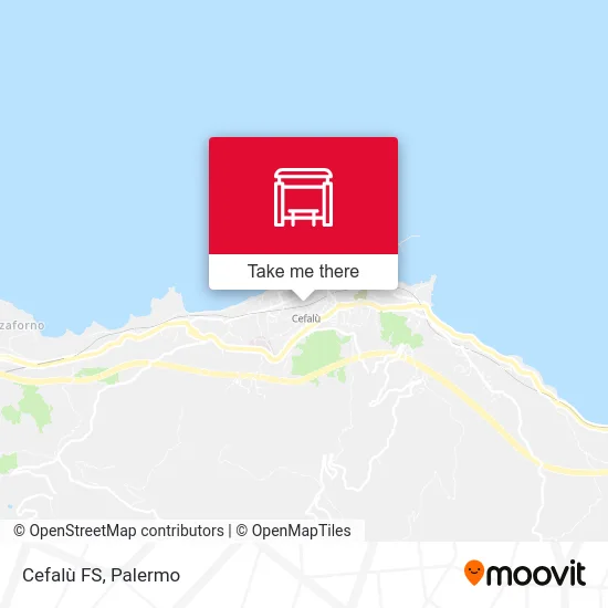 Cefalù FS map