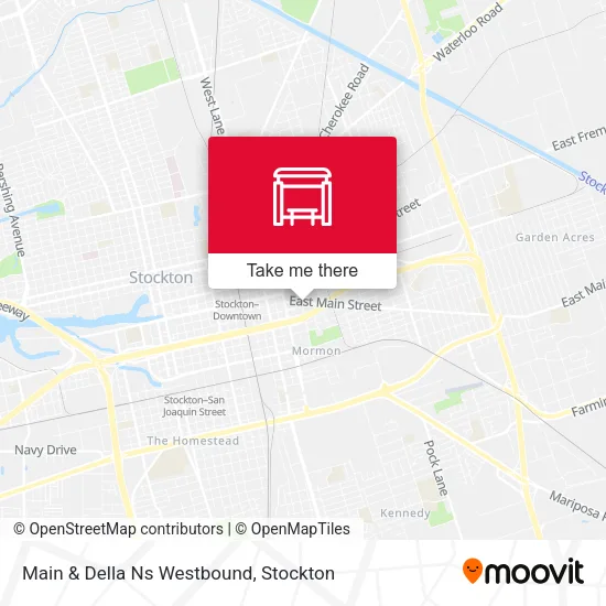 Mapa de Main & Della Ns Westbound
