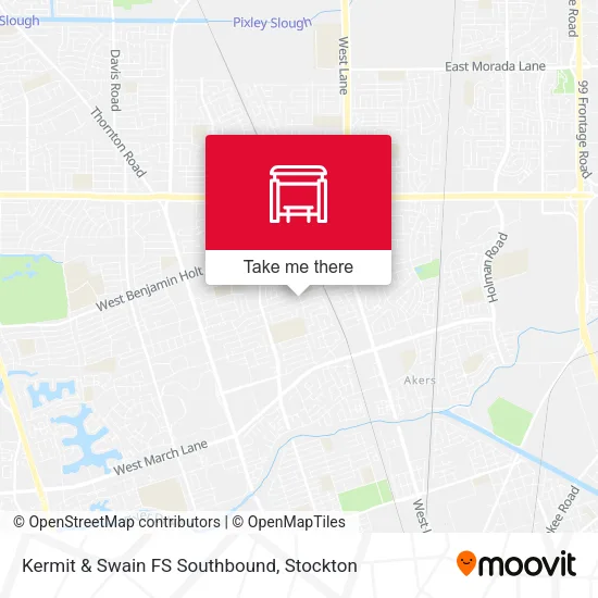 Mapa de Kermit & Swain FS Southbound