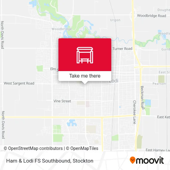 Mapa de Ham & Lodi FS Southbound