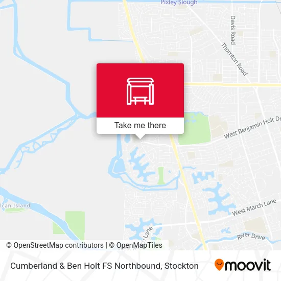 Mapa de Cumberland & Ben Holt FS Northbound