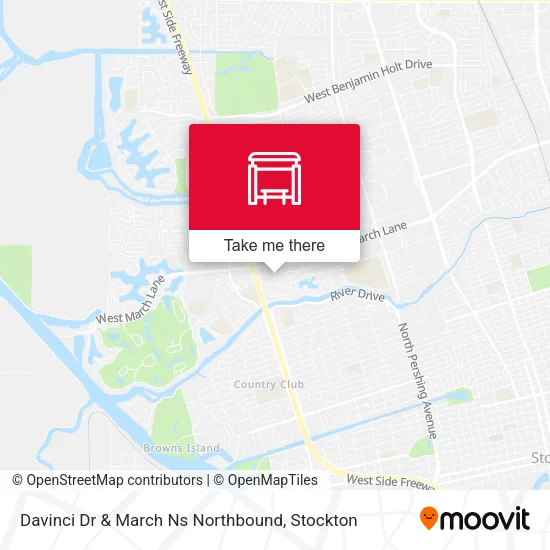Mapa de Davinci Dr & March Ns Northbound
