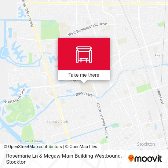 Mapa de Rosemarie Ln & Mcgaw Main Building Westbound