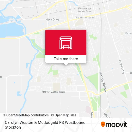 Mapa de Carolyn Weston & Mcdougald FS Westbound