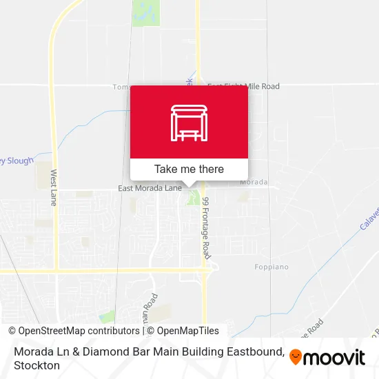 Mapa de Morada Ln & Diamond Bar Main Building Eastbound