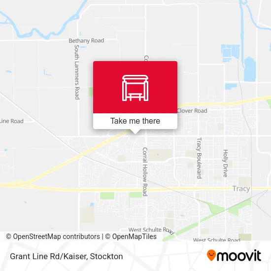 Mapa de Grant Line Rd/Kaiser