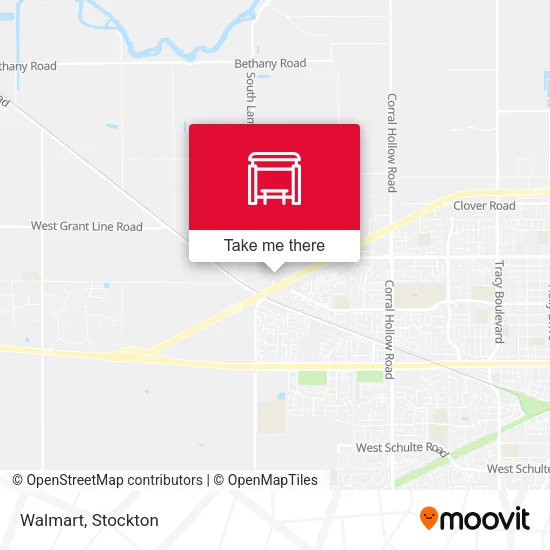 Walmart map