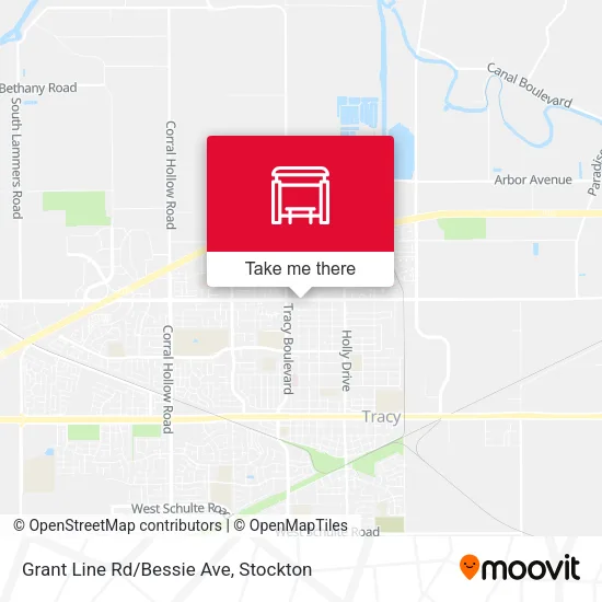 Mapa de Grant Line Rd/Bessie Ave