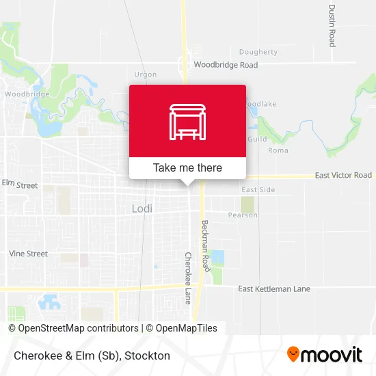 Mapa de Cherokee & Elm (Sb)