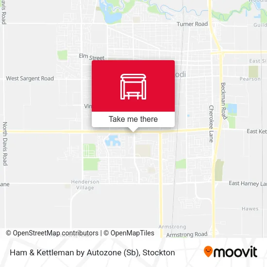 Mapa de Ham & Kettleman by Autozone (Sb)