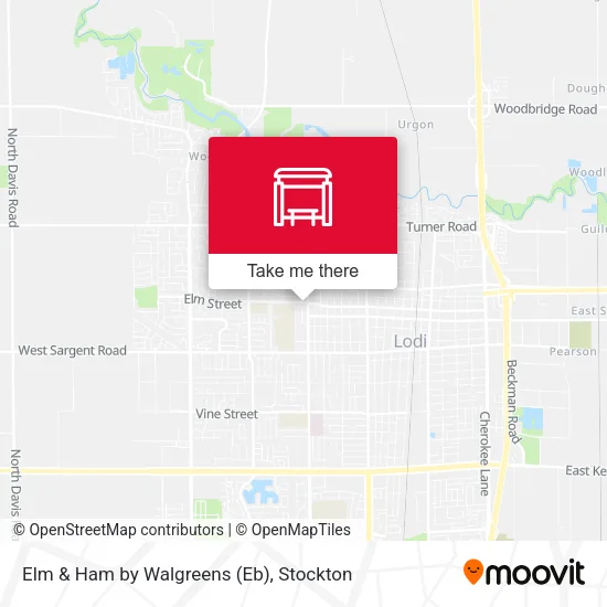 Mapa de Elm & Ham by Walgreens (Eb)