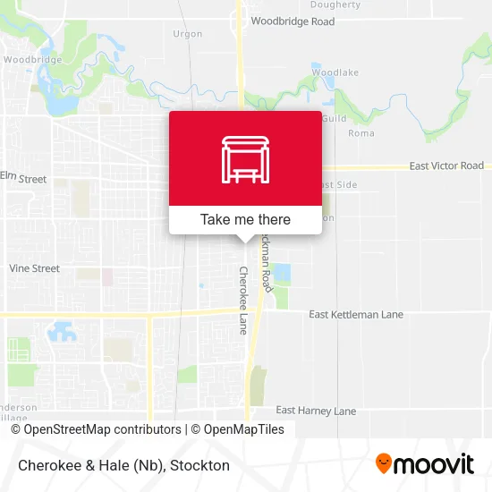 Mapa de Cherokee & Hale (Nb)
