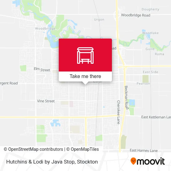 Mapa de Hutchins & Lodi by Java Stop