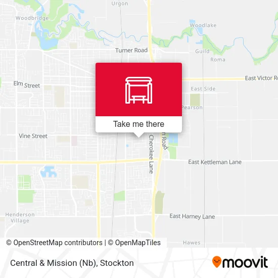 Mapa de Central & Mission (Nb)