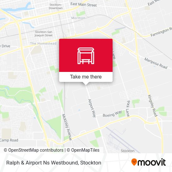 Mapa de Ralph & Airport Ns Westbound